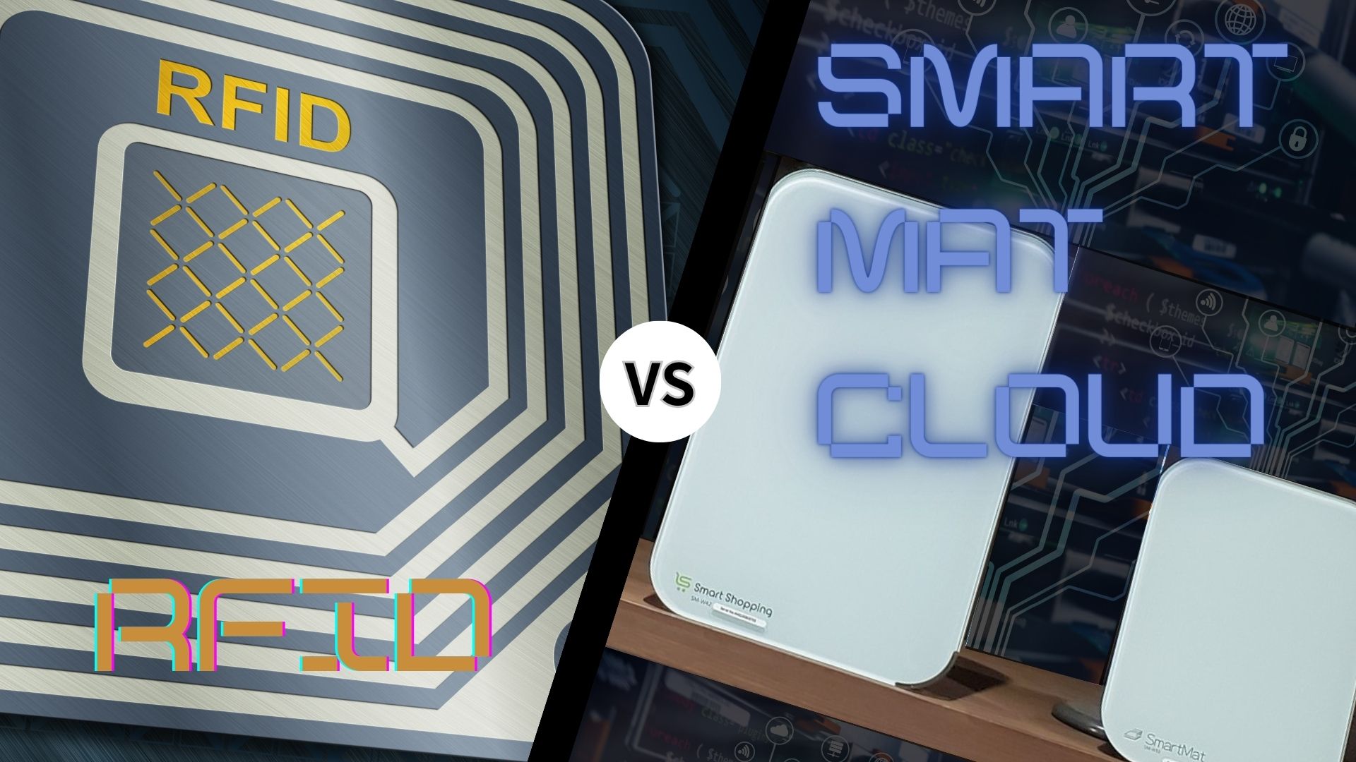無線通信のRFIDと重量計IoTのSmartＭat Cloud（スマートマットクラウド）の機能を徹底比較！
